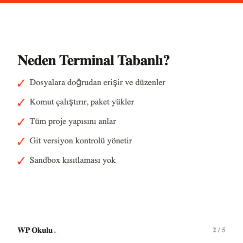 Claude Code nasıl çalışır? - Terminal üzerinden doğal dille talimat verme