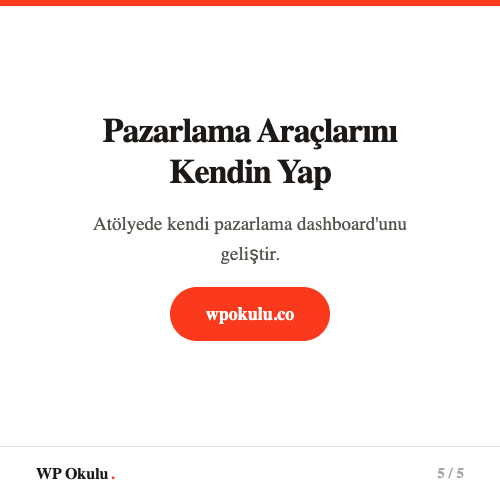 Pazarlama araçlarını kendin yap - Vibecoding ile kendi dijital araçlarını geliştir