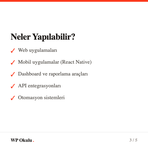 Vibecoding ile uygulama geliştirme süreci - Doğal dille ürün oluşturma
