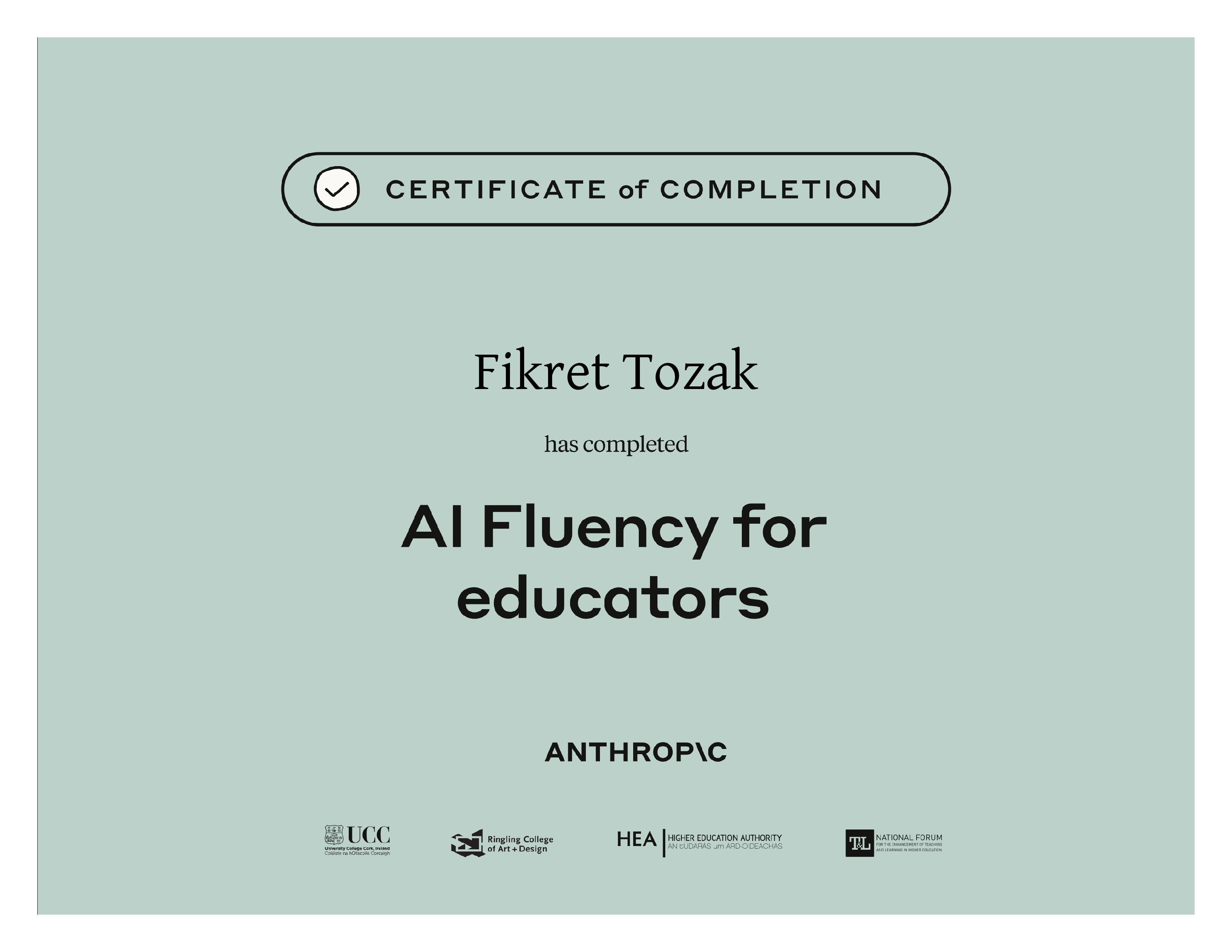 AI Fluency for Educators
