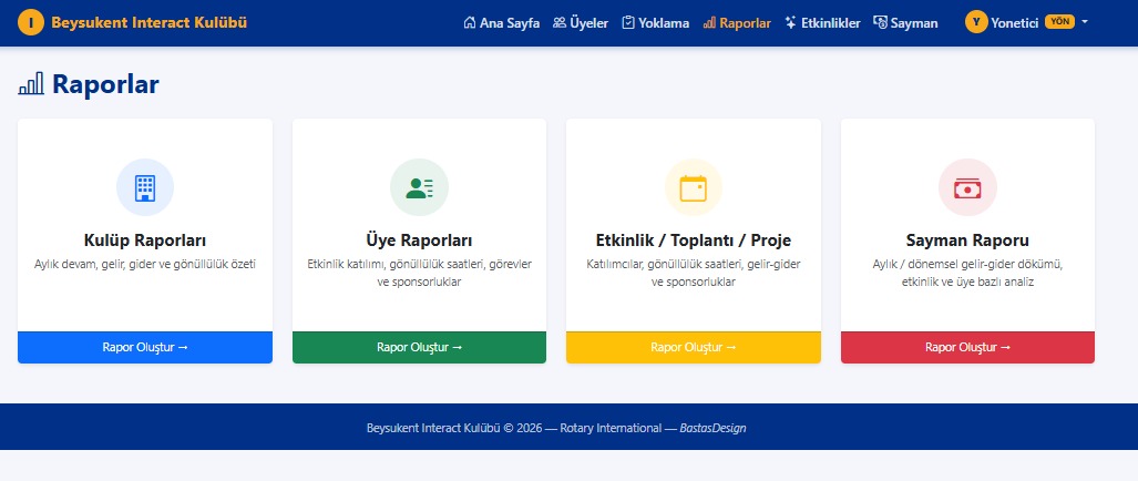 Raporlar